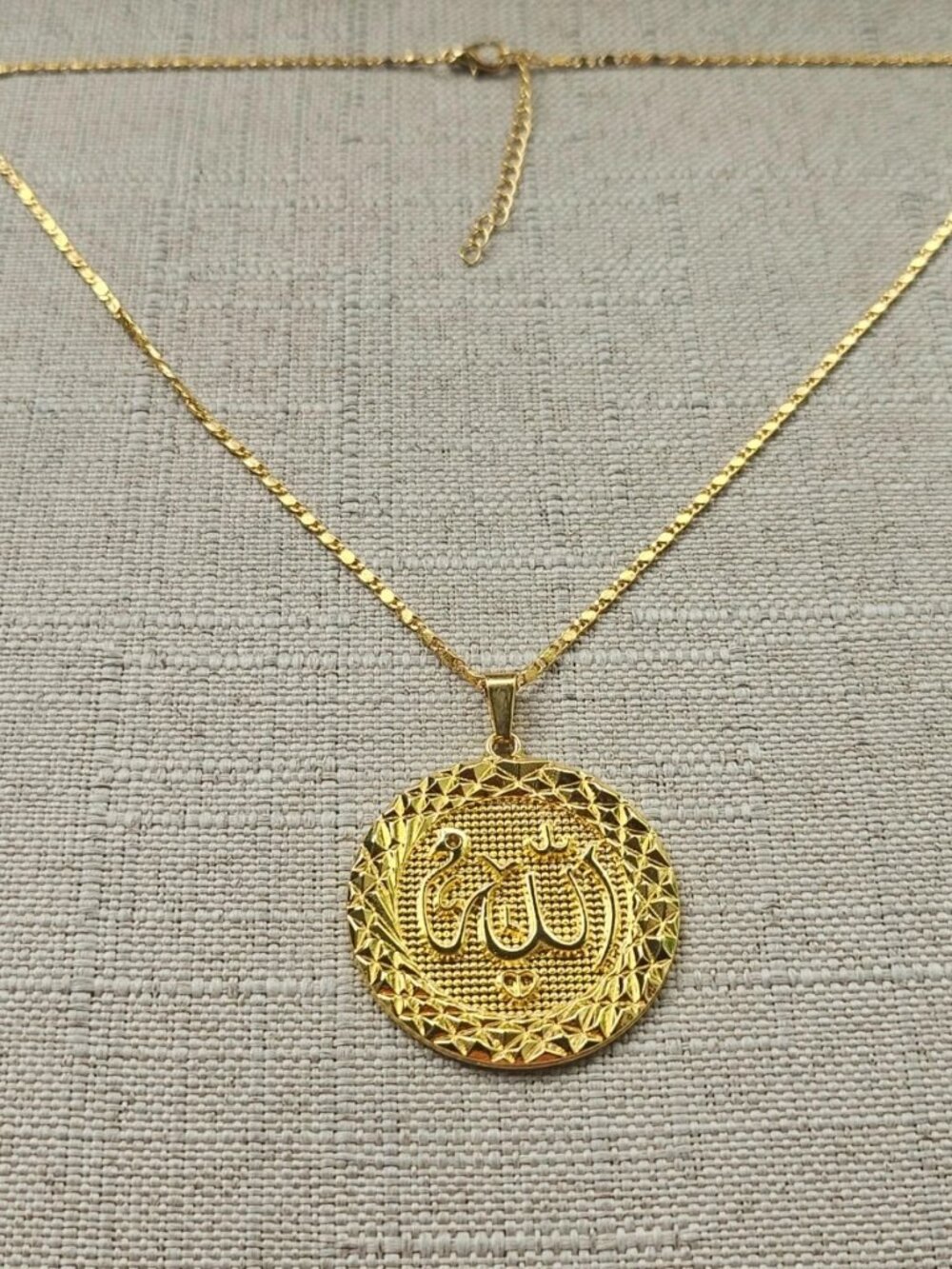 ALLAH Pendant Necklace Religious Muslim Jewelry Islamic Necklace Fashion Jewelry - Picture 6 of 12